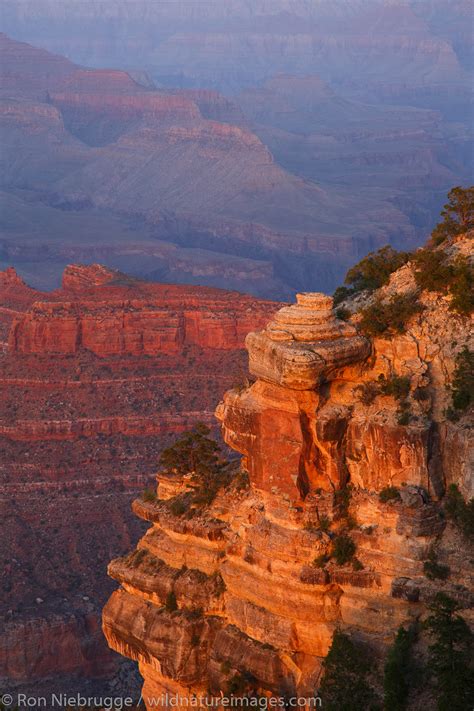 Sunset at Yaki Point | Grand Canyon National Park, Arizona | Photos by Ron Niebrugge