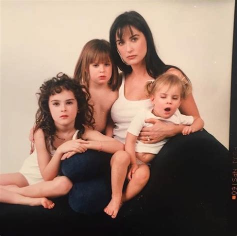 See 9 Times Demi Moore Twinned with Her Daughters, in Honor of Her Birthday