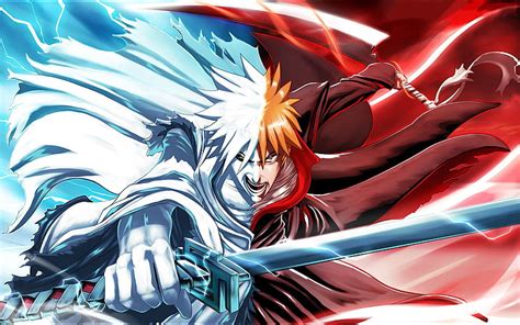 HD wallpaper: look, sword, anime, guy, bleach, blonde, shinigami | Wallpaper Flare