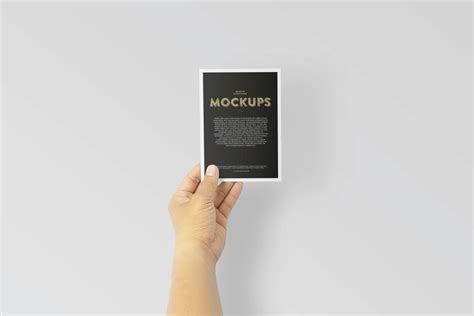 A6 Flyer / Postcard Mockup | Free Download (7) | Images :: Behance