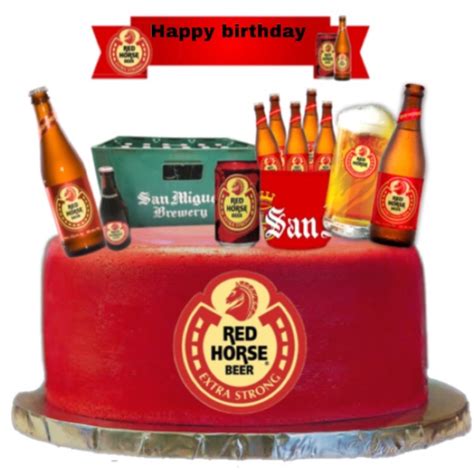 REDHORSE cake topper set | Lazada PH