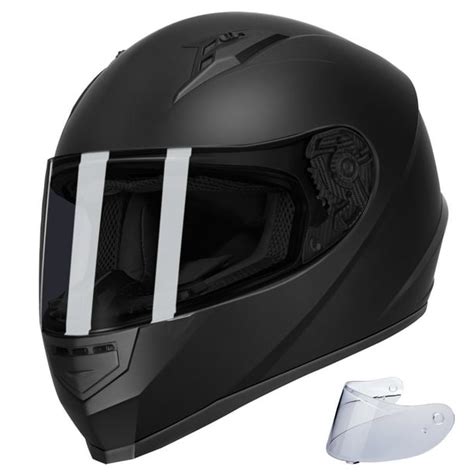 GLX Unisex-Adult GX11 Compact Lightweight Full Face Motorcycle Street ...