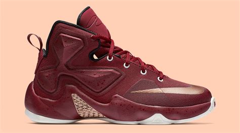 Nike LeBron 13 GS Team Red Metallic Red Bronze - Sneaker Bar Detroit