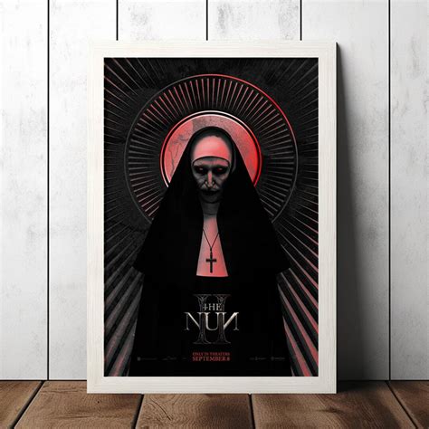 The Nun II 2023 Classic Movie Poster Film Fan Collectibles - Etsy