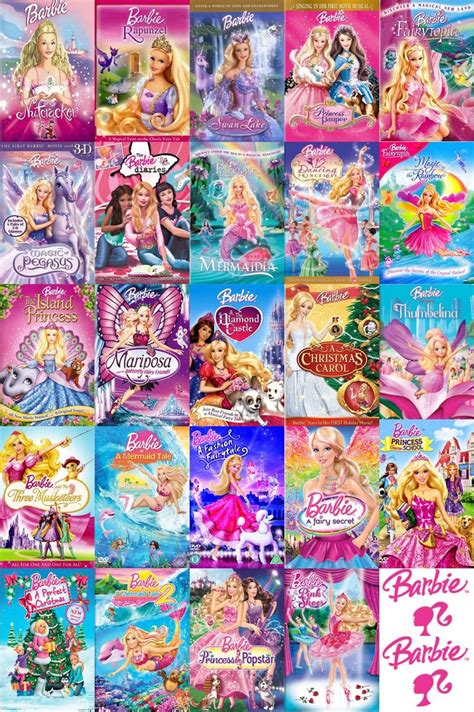 All Barbie films (2001 - 2013) - les films Barbie photo (33294679 ...