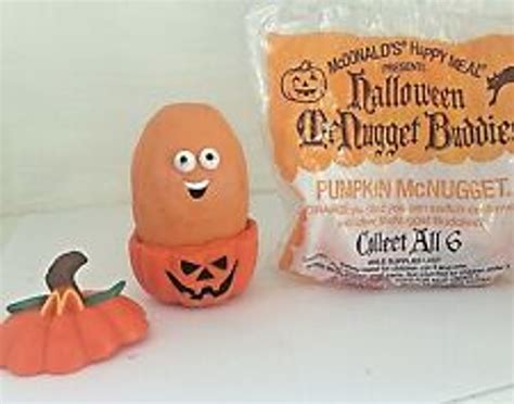 McDonald's Happy Meal McNugget Buddies - Halloween Pumpkin McNugget