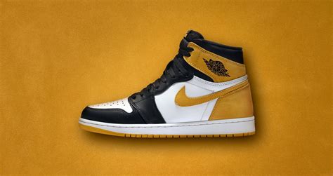 Air Jordan 1 'Summit White & Yellow Ochre & Black' Release Date. Nike ...