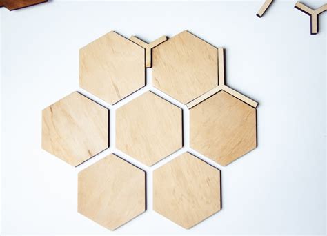 Honeycomb Wall Panel Honeycomb Wall Decor Hexagon Wood Wall - Etsy