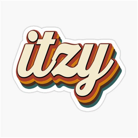 Itzy Logo Stickers | Redbubble