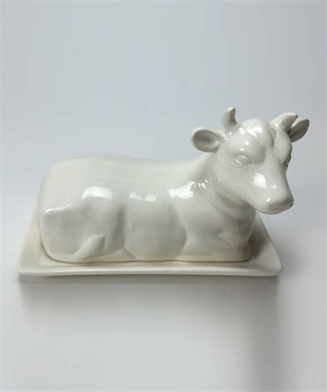 Take a look at this Bijou Ceramic Cow Butter Dish today! | Butter dish, Ceramics, Ceramic dishes