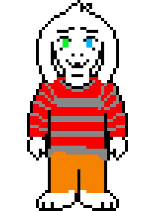 Undertale - Asriel Sprite | Pixel Art Maker