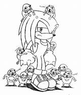 Ugandan Knuckles Pages Coloring sketch template