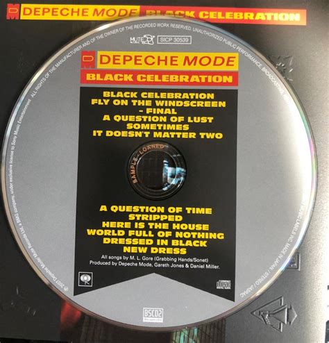 Depeche Mode – Black Celebration (2014, Paper Sleeve, Blu-spec CD2, CD) - Discogs