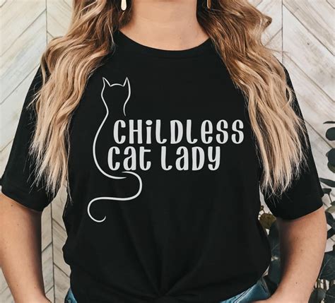 Childless Cat Lady Tshirt, 2024 Election Political Shirt, Proud Childless Cat Lady Tee, Cat ...