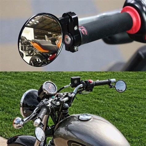 FOLDABLE Motorcycle 7/8" Handle Bar End Side Mirrors For Yamaha FZ-09 FZ-07 FZ6N | eBay