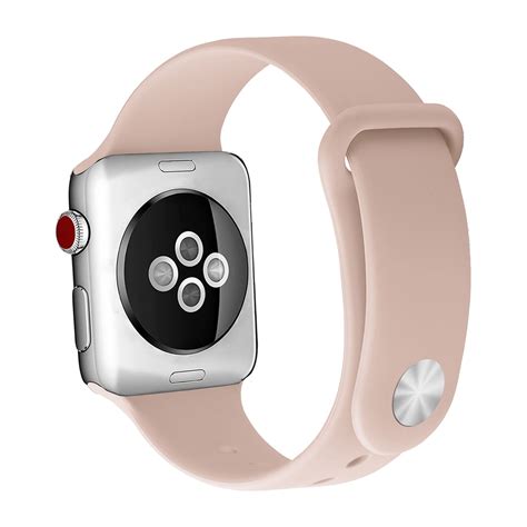 Apple Watch 44/42mm Naztech Pink (Pink Sand) Silicone Watch Band