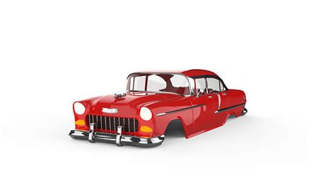 1955 Chevrolet Bel Air 4door 3D model 3D printable | CGTrader