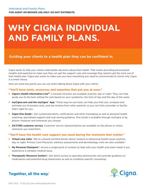 Why Cigna Individual & Family Plans?