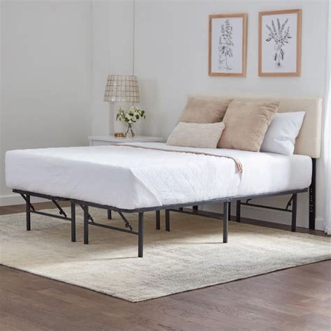 Brookside 14 in. Queen Folding Platform Bed Frame BS22QQ14FP - The Home Depot