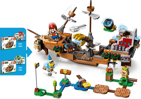 LEGO 71391 Bowser’s Airship Expansion Set (Super Mario) - Kite and Kaboodle