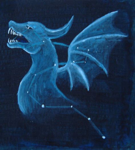 Draco Constellation by DarkmaneTheWerewolf on DeviantArt