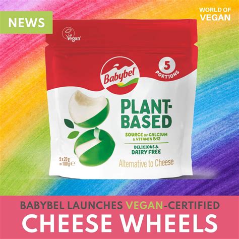 Babybel Vegan Cheese Wheels Launch — Plant-Based & Dairy-Free