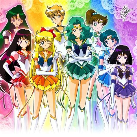 dangerousperfectionparadise: “Sailor Senshi Eternal form ” | Sailor moon manga, Sailor moon ...