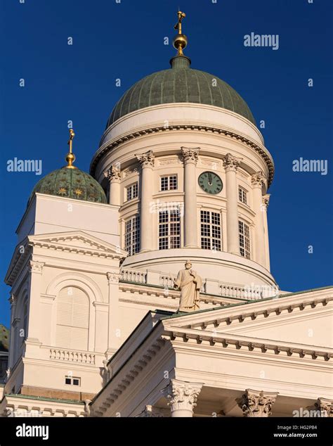 Helsinki Cathedral Senate Square Finland Stock Photo - Alamy