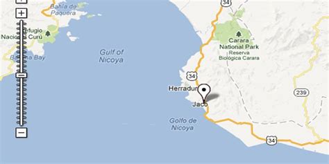 Playa Hermosa Costa Rica Map – Verjaardag Vrouw 2020