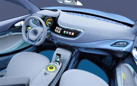 Renault Fluence ZE Concept Interior Wallpaper | HD Car Wallpapers | ID ...