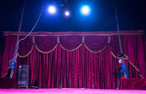 Circus Stage Backdrop - Mybackdrop.co.uk