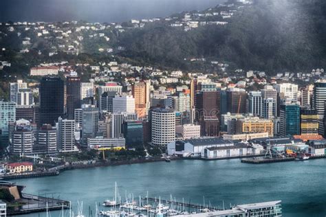 Wellington Skyline in New Zealand Editorial Photography - Image of skyscraper, field: 194280187