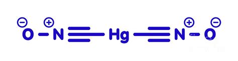 Mercury Fulminate Primary Explosive Molecule Photograph by Molekuul/science Photo Library