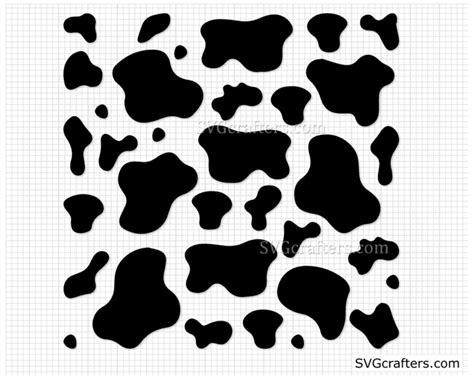 Cow print svg, cow svg, cow spots svg - SVGcrafters