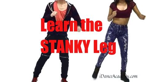 Club Dance Moves "The Stanky Leg" 52 Grooves @ClubDanceKing - YouTube