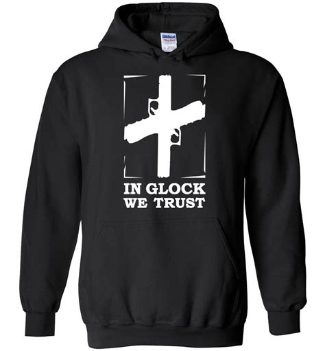 In Glock We Trust Men's Hoodie – TheGunCity.com