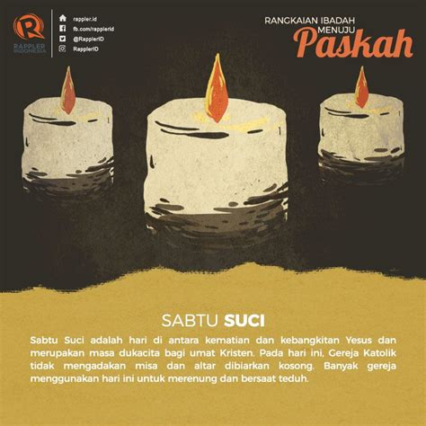 Mengenal rangkaian ibadah menuju Paskah