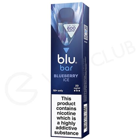 Blueberry Ice Blu Bar Disposable Vape