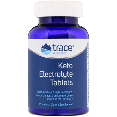 Trace Minerals Research Keto Electrolyte Tablets, 90 Tablets - Walmart.com - Walmart.com