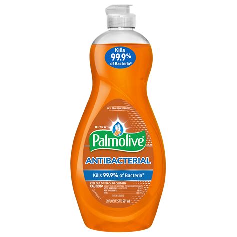 Palmolive Ultra Liquid Dish Soap, Antibacterial - 20 fluid ounce - Walmart.com - Walmart.com