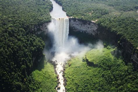 Kaieteur Falls is the world's largest single-drop waterfall