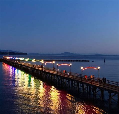 White Rock Pier Lights | White Rock, BC