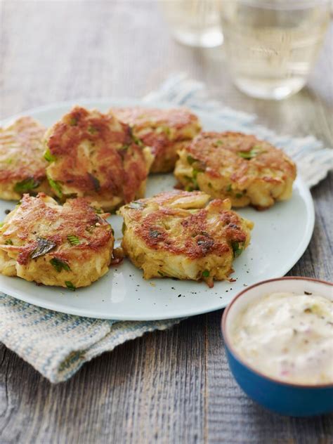 Maryland Crab Cakes with Quick Tartar Sauce - Once Upon a Chef