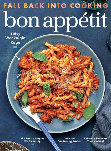 Bon Appetit Magazine Subscription Discount | Enjoy Your Food Everyday ...