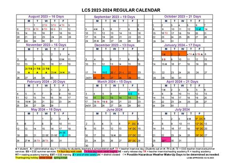 Leon County Schools Calendar Holidays 2023-2024 PDF