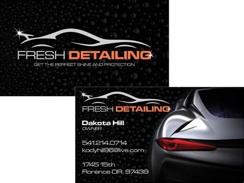 Fresh Detailing - Business Card - WestCoast Media Group