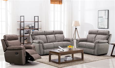 Berlin 3 Seater - Grey (Nett) - House Of McGregor - Sofas, Furniture & Bedding