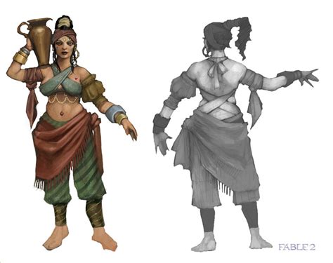 Fable 2 concept art "Romani lady" - Fable Photo (258999) - Fanpop