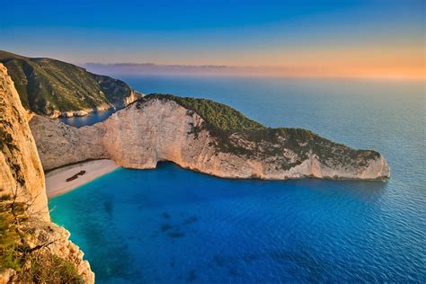 Navagio & Sunset | Photo if the sunset at the greece beach o… | Luís ...