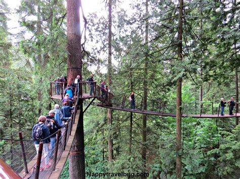 Treetops Adventure | Capilano Suspension Bridge Park - The {Happy ...